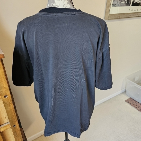 Retro Y2K one of a kind hand beaded cat t-shirt XL - Picture 7 of 8